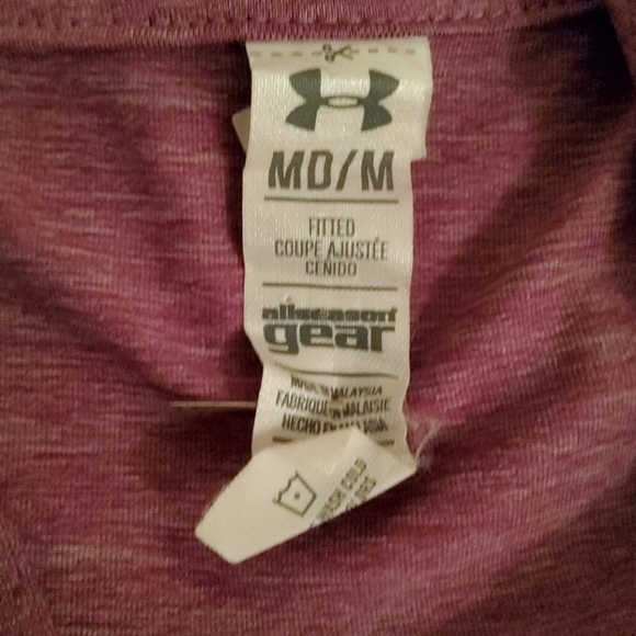 Under Armour Long Sleeve Hooded Shirt Size Medium - Picture 2 of 5